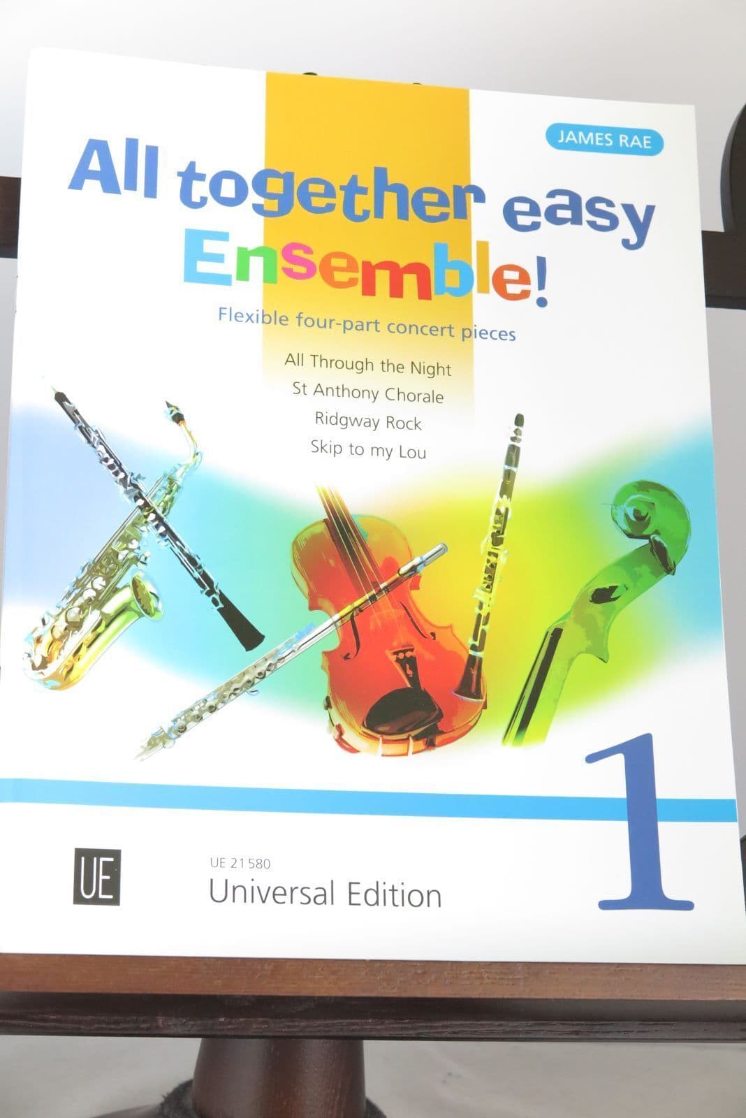 All Together Easy Ensemble Vol 1 Flexible 4-part Concert Pieces arr Rae ...